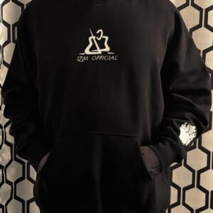 IZM Signature Rose & Heart Grey Full-Zip Sweatshirt
