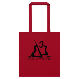 Izm Official Black Logo Tote Bag
